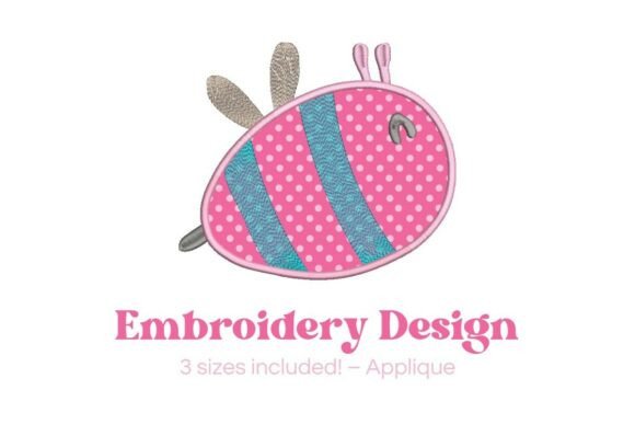 Bee Applique Embroidery Design Review