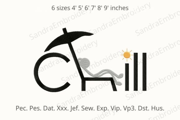 Chill Embroidery Design Review
