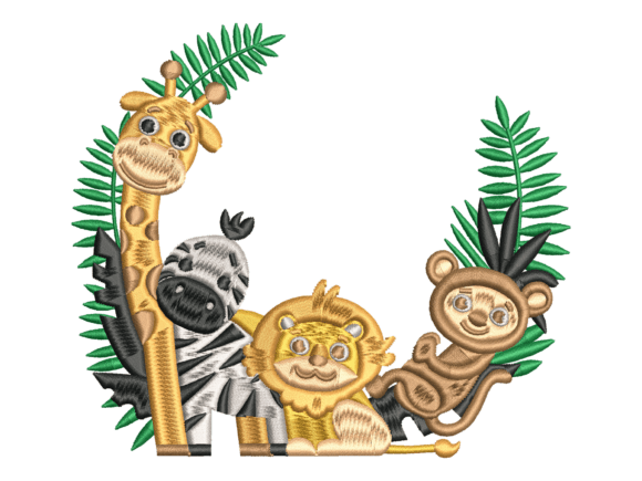 Cute Safari Animals Embroidery Review