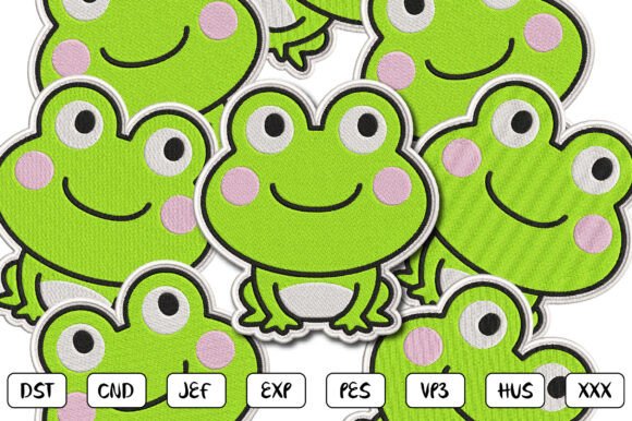Frog Patch Embroidery Design Review