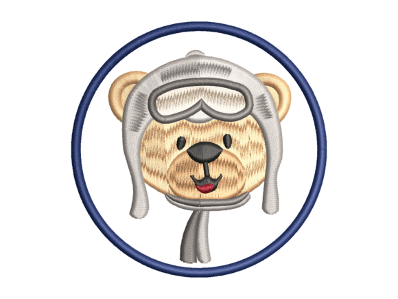 Pilot Bear Embroidery Design Review for Real Projects