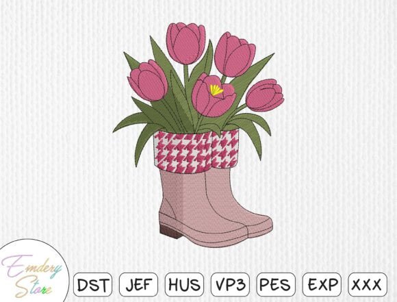 Spring Floral Embroidery Design Review